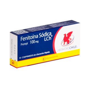 Fenitoina Sódica 100mg X 30com.