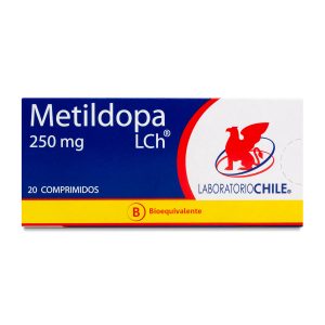 Metildopa 250mg X 20com.