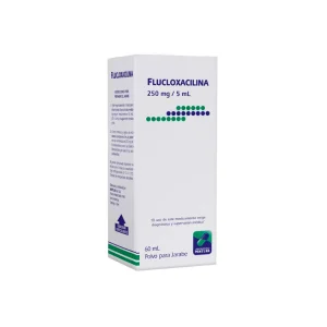 Flucloxacilina 250mg/5ml X 60ml.