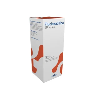 Flucloxacilina 250mg/5ml Jarabe 60 mL