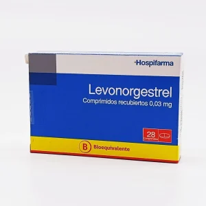 Levonorgestrel 0,03 mg x 28 Comprimidos