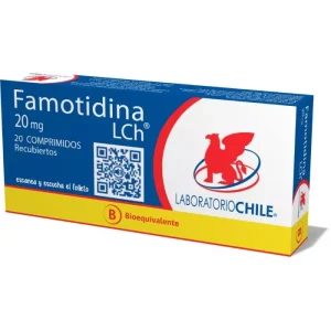 Famotidina 20mg X 20com.rec.