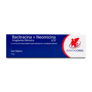 Bacitracina + Neomicina Ung. X 15gr