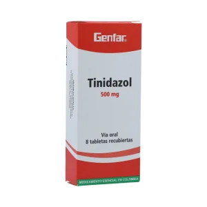 Tinidazol 500 mg x 8 Comprimidos