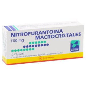 Nitrofurantoina 100mg X 10caps