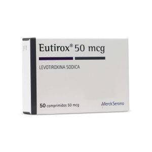 Levotiroxina 50mcg X 50com.