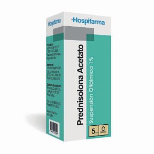Prednisolona Acetato 1% Solucion Oft. X 5ml