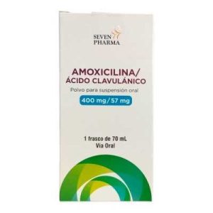 Amoxicilina + Ac.clavulanico 400/57 X 70ml