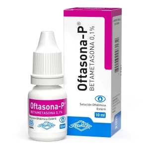 Oftasona-P Betametasona 0,1% Solución Oftálmica x 10 mL