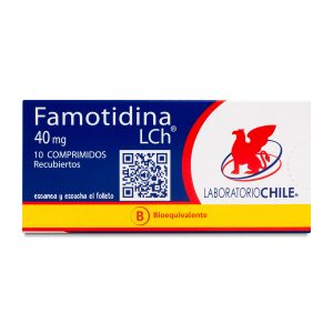 Famotidina 40mg X 10com.