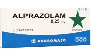 Alprazolam 0.25mg x 30com