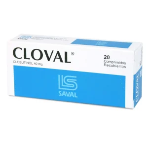 Cloval Clobutinol 40mg x 20 comp