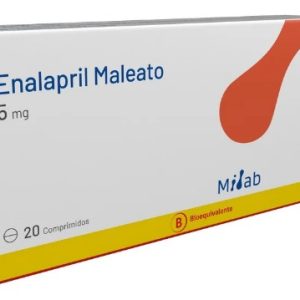 Enalapril maleato 5mg x 20 comp