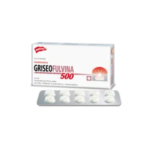 Griseofulvina 500mg x 20 comp