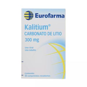 Eurofarma Carbonato de litio 300mg x 50 comp