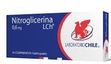 Nitroglicerina 0,6mg x 30 comp