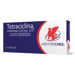 Tetraciclina 250mg x 16 caps