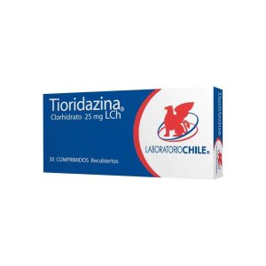 Trioridazina clohidrato 25mg x 30 comp