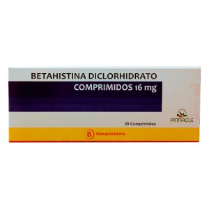 Betahistina 16mg X 28 com.