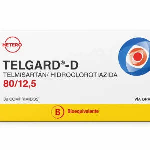 Telgard-D 80/12.5mg X 30 com.