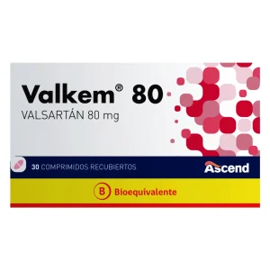 Valkem 80mg X 30 comprimidos recubiertos