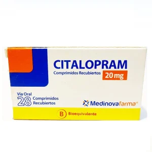 Citalopram 20mg X 28 com.