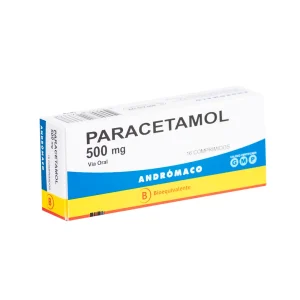 Paracetamol 500mg X 16 com.
