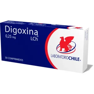 Digoxina  0.25mg X 30 com.