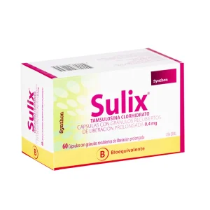 Sulix 0.4mg X 60 caps.