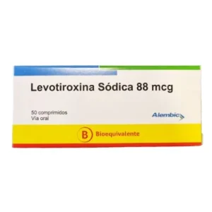 Levotiroxina 88 mcg x 50 comprimidos