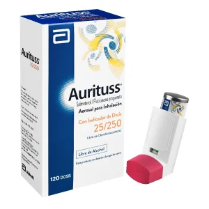 Aurituss 25/250mcg X 120 Dosis