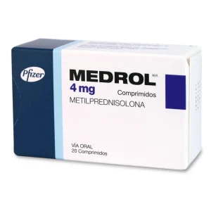 Medrol 4mg X 20 comprimidos