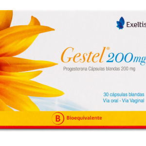 Gestel Progesterona 200 mg X 30 Cápsulas