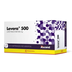 Levera 500 mg X 30 Comprimidos Recubiertos