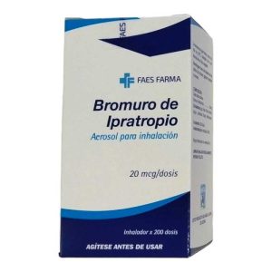 Bromuro De Ipratropio 20mcg X 200 Dosis