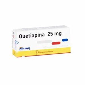 Quetiapina 25 mg X 30 Comprimidos