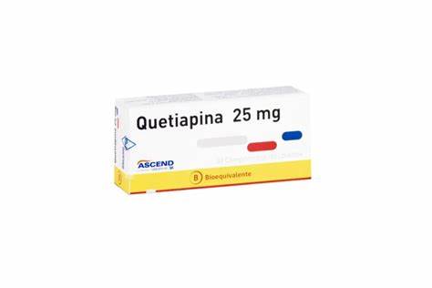 Quetiapina 25 mg X 30 Comprimidos