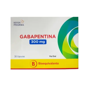 Gabapentina 300 mg X 60 Cápsulas