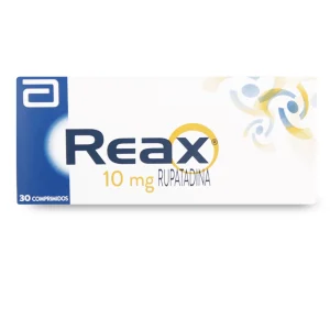 Reax Rupatadina 10 mg X 30 Comprimidos