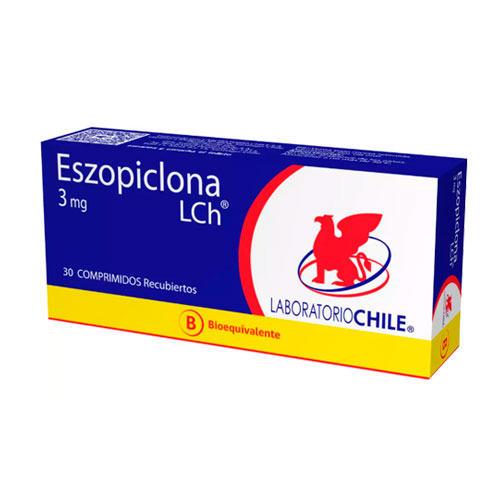 Eszopiclona 3 mg X 30 Comprimidos