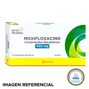 Moxifloxacino 400 mg X 10 Comprimidos